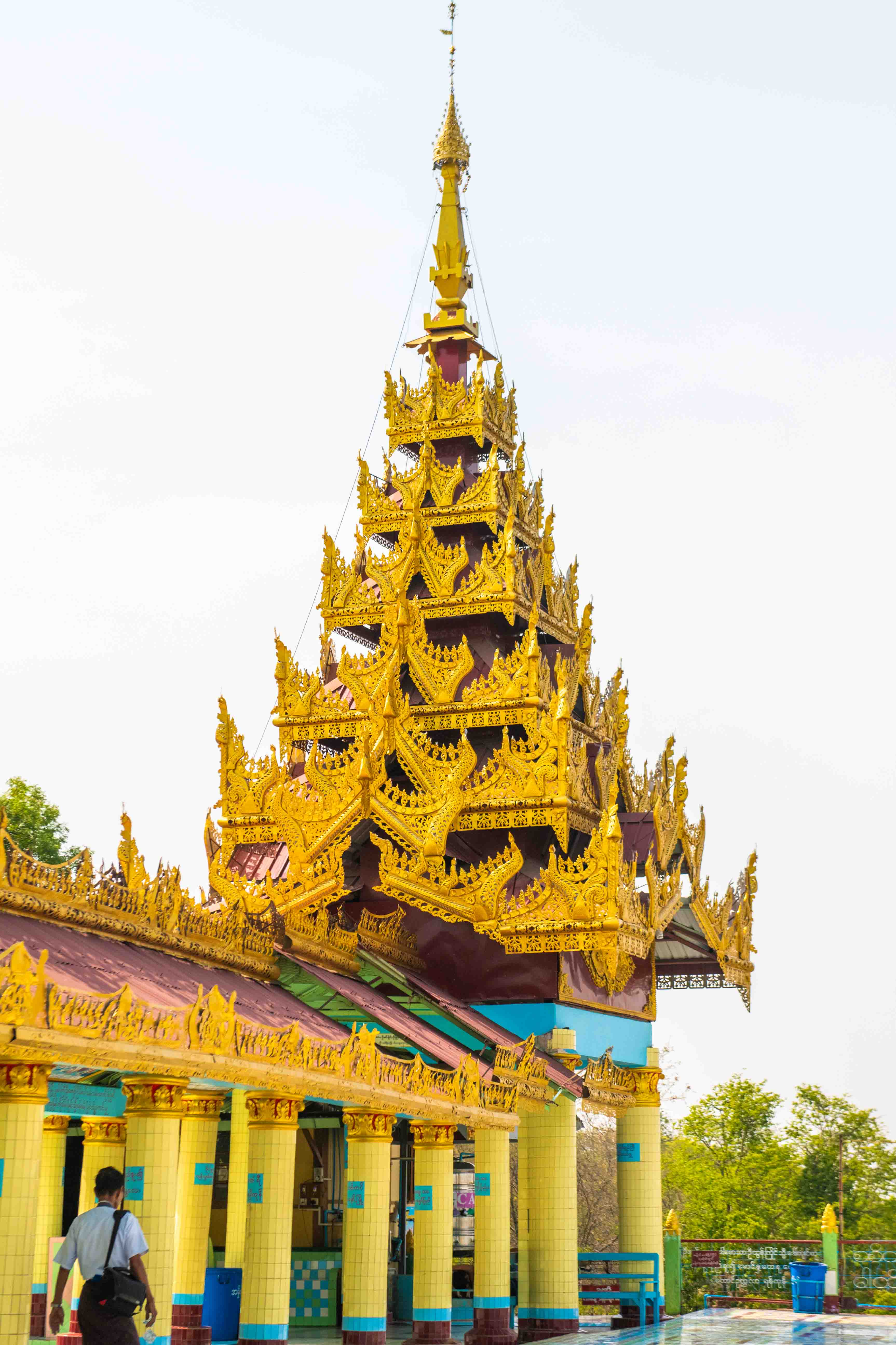 隐藏在缅甸大山里的卧佛,缅甸最高的山