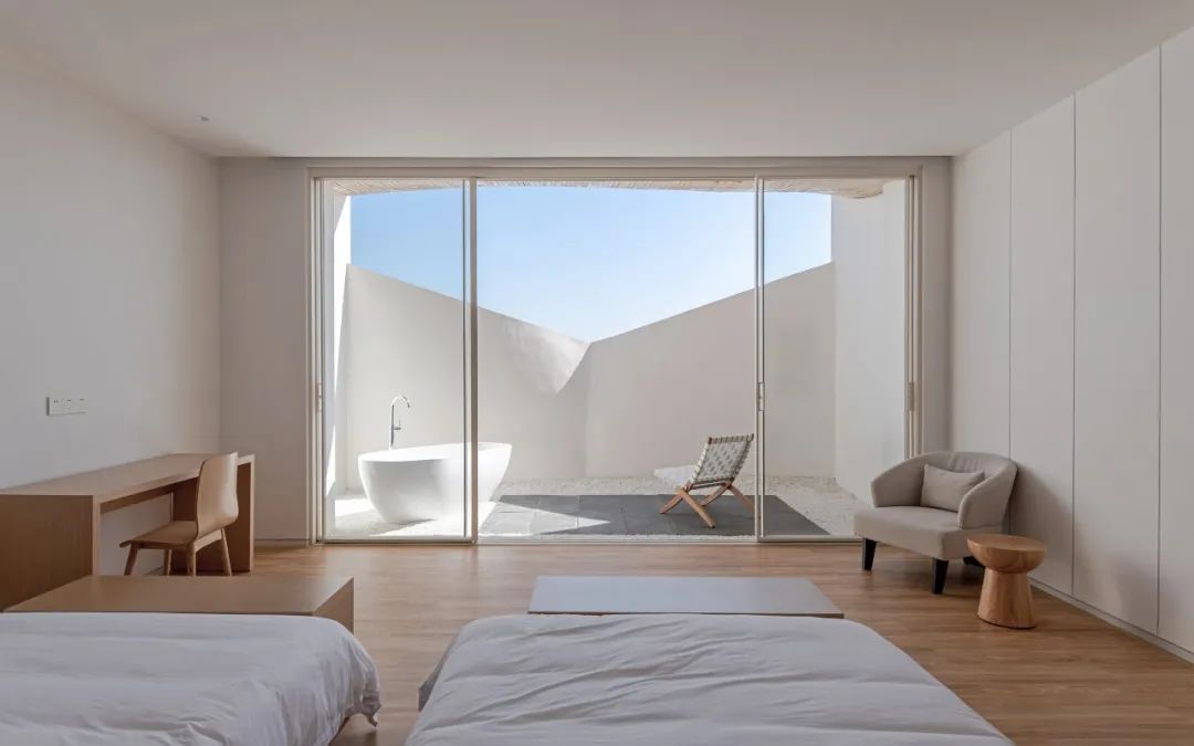 两亩地民宿设计方案效果图,乡村两层排屋民宿设计