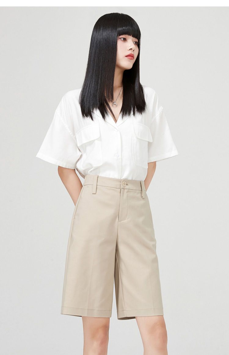 夏天短裤穿得好腿长时髦没烦恼,时尚靓丽大方的短裤夏季必备