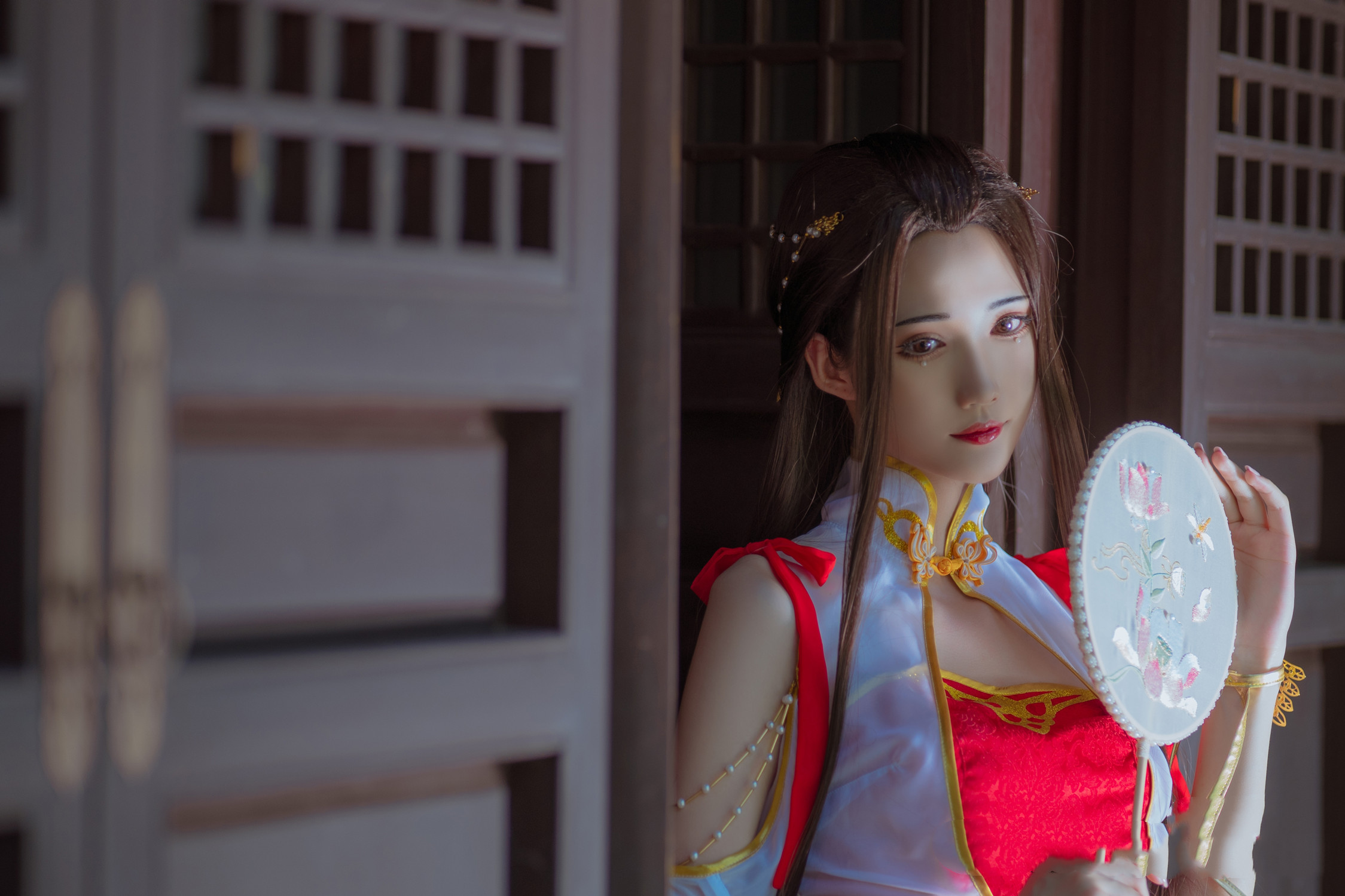 天涯明月刀白衣公子羽cos,天涯明月刀cosplay太白