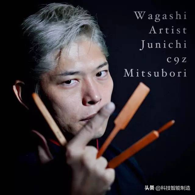 他说自己不是日本匠人，而是和果子艺术家，他做的和果子不忍吃掉