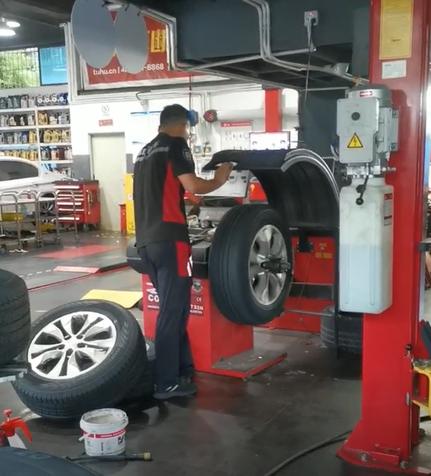 轮胎更换小记,新手换个轮胎真心不容易