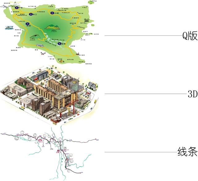 10分钟学会画地图,画一张手绘地图