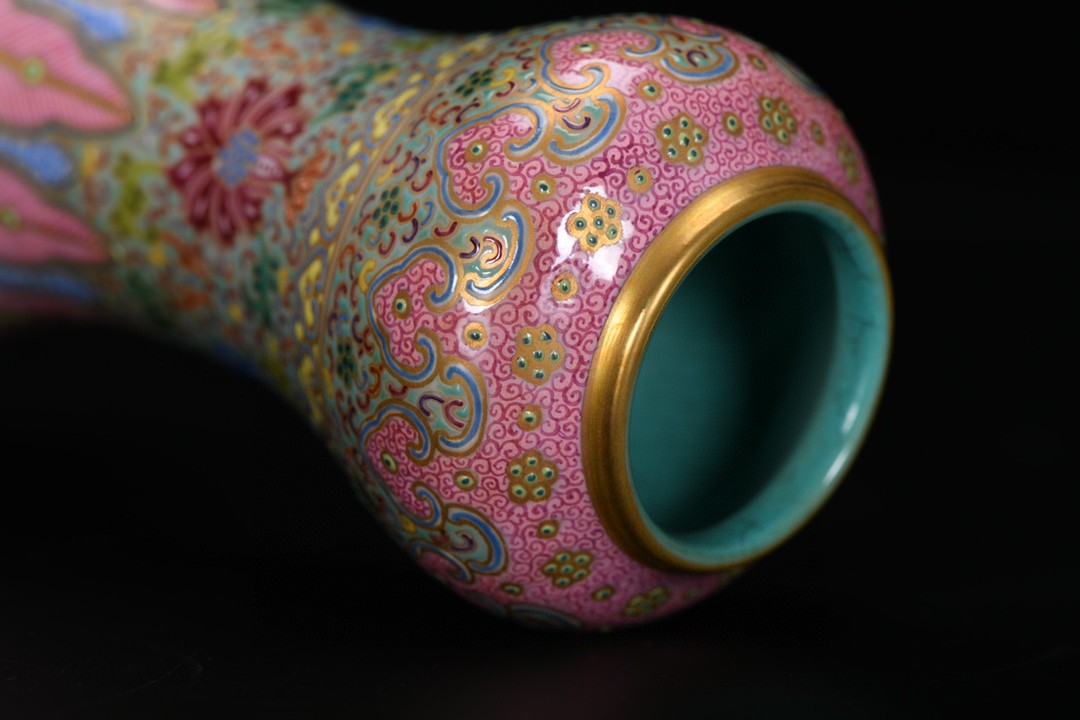 清代官窑珐琅彩将军罐,清代官窑珐琅彩鉴定方法