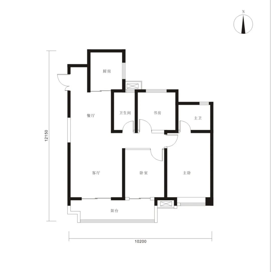 沣东国樾府最新房价,沣东国樾府98平样板间