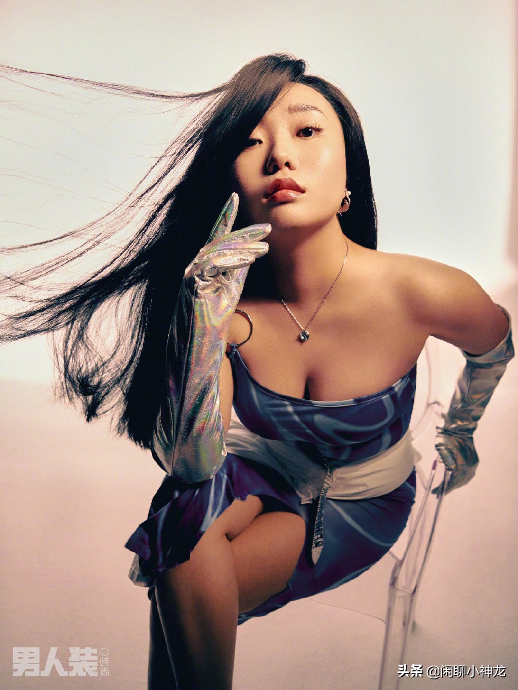 李雪琴男人装销量,李雪琴登上时尚先生封面