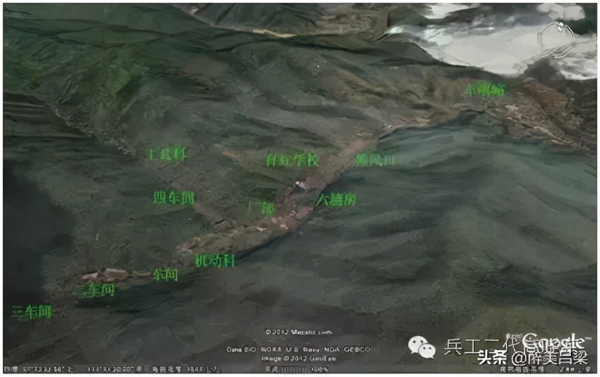 山西中阳县车鸣峪全貌,中阳县车鸣峪景区