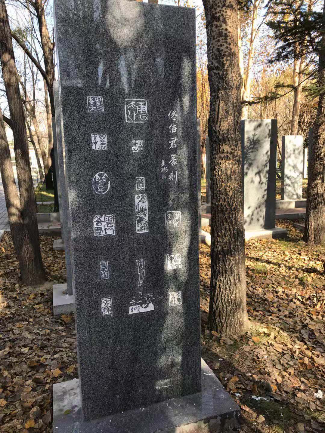 四十年治印6916方，黄泥成印“祖国万岁”的左刀行佟佰君