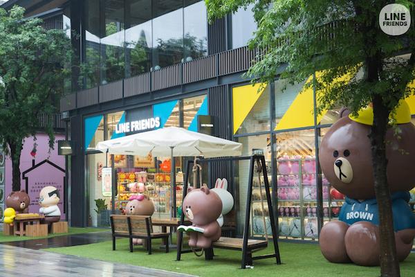 linefriends成都远洋太古里店,成都太古里linefriends实体店