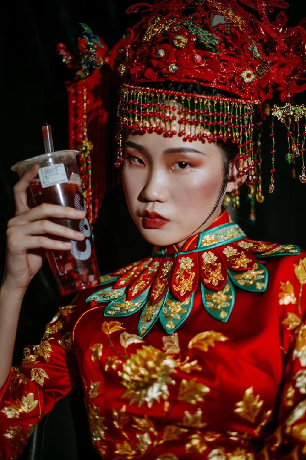 旗纪中式婚服定制,旗纪新中式嫁衣