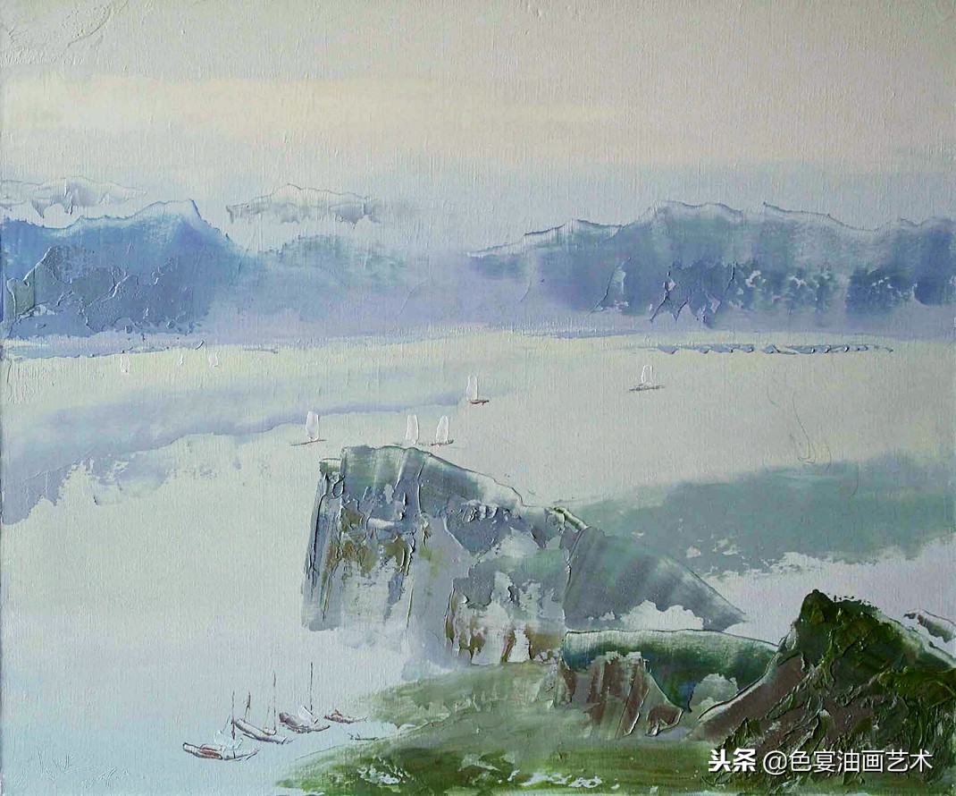 俄罗斯油画大师风景油画教程视频,油画大师油画风景创作教学视频