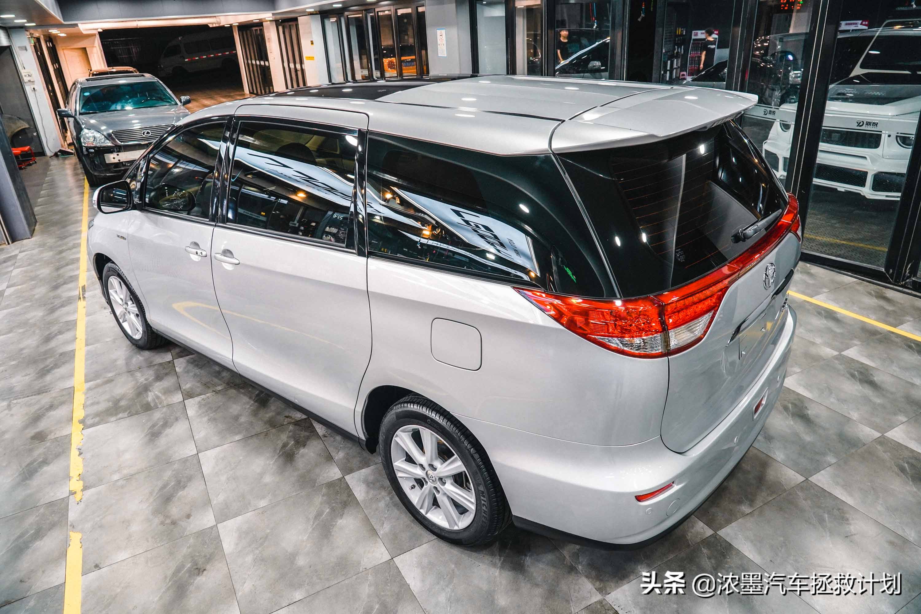 翻新整备修复丰田第一代普瑞维亚,一代情怀丰田普瑞维亚