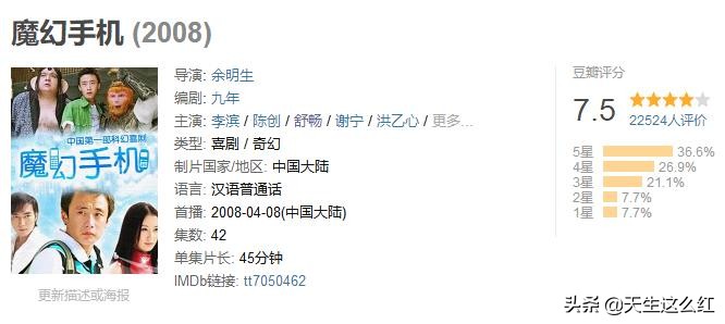 魔幻手机评分有多高,魔幻手机豆瓣评分