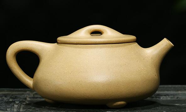 绿泥紫砂壶德钟,天福绿泥紫砂壶