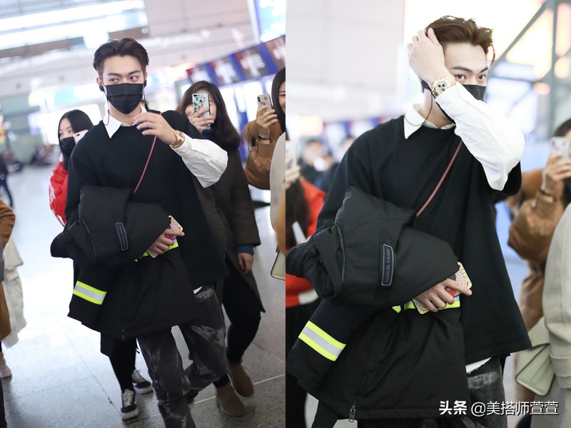 许凯梳小辫视频,许凯西装杀走路带风