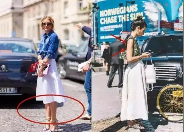 微胖女孩穿v领更显瘦吗,显腰线的白色v领长裙