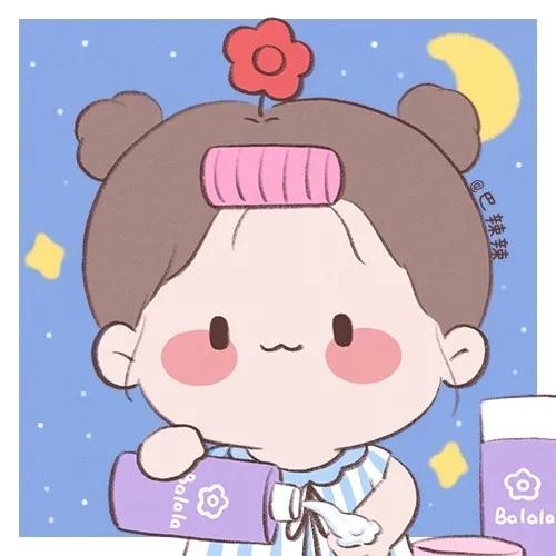 10-13岁女生小学生仙气闺蜜头像,超好看的男生兄弟动漫头像