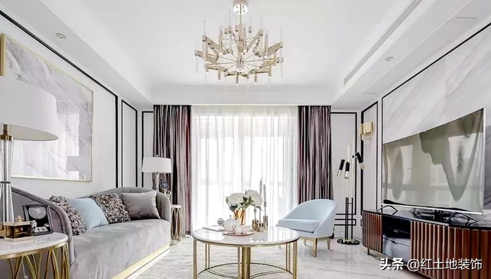 现代简约风装修软装改造,轻奢精装房软装设计