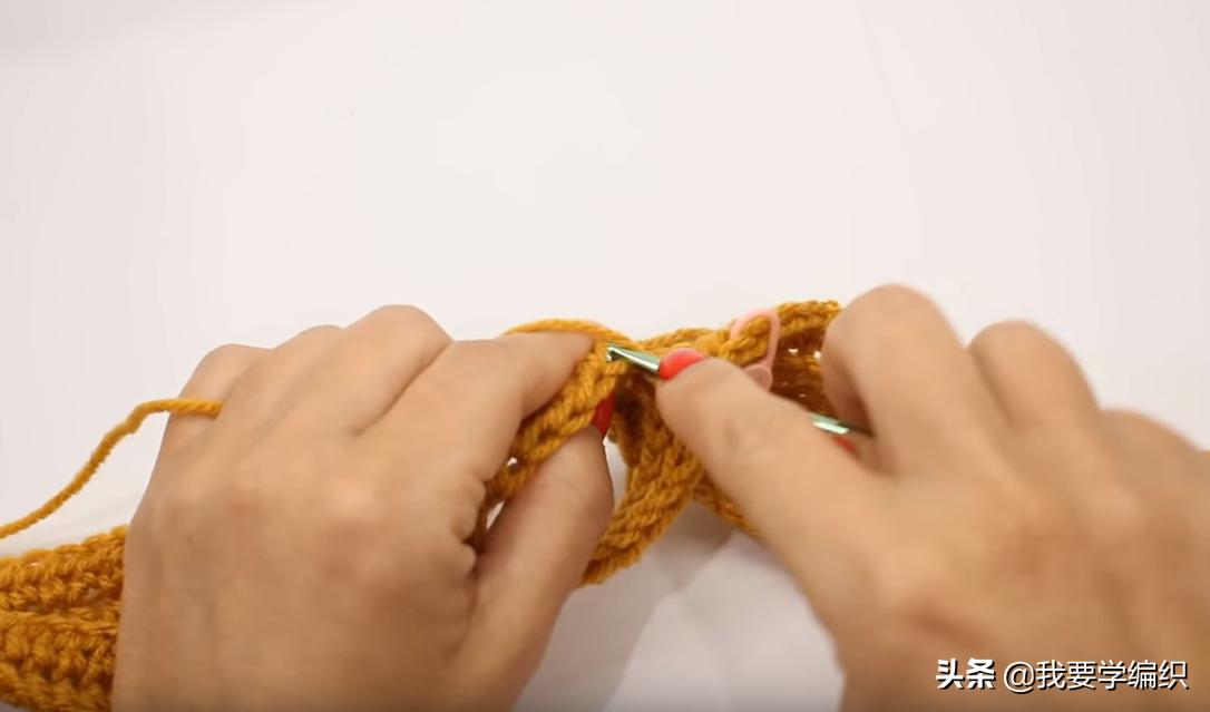 男士织围脖的花样方法,围脖织法男