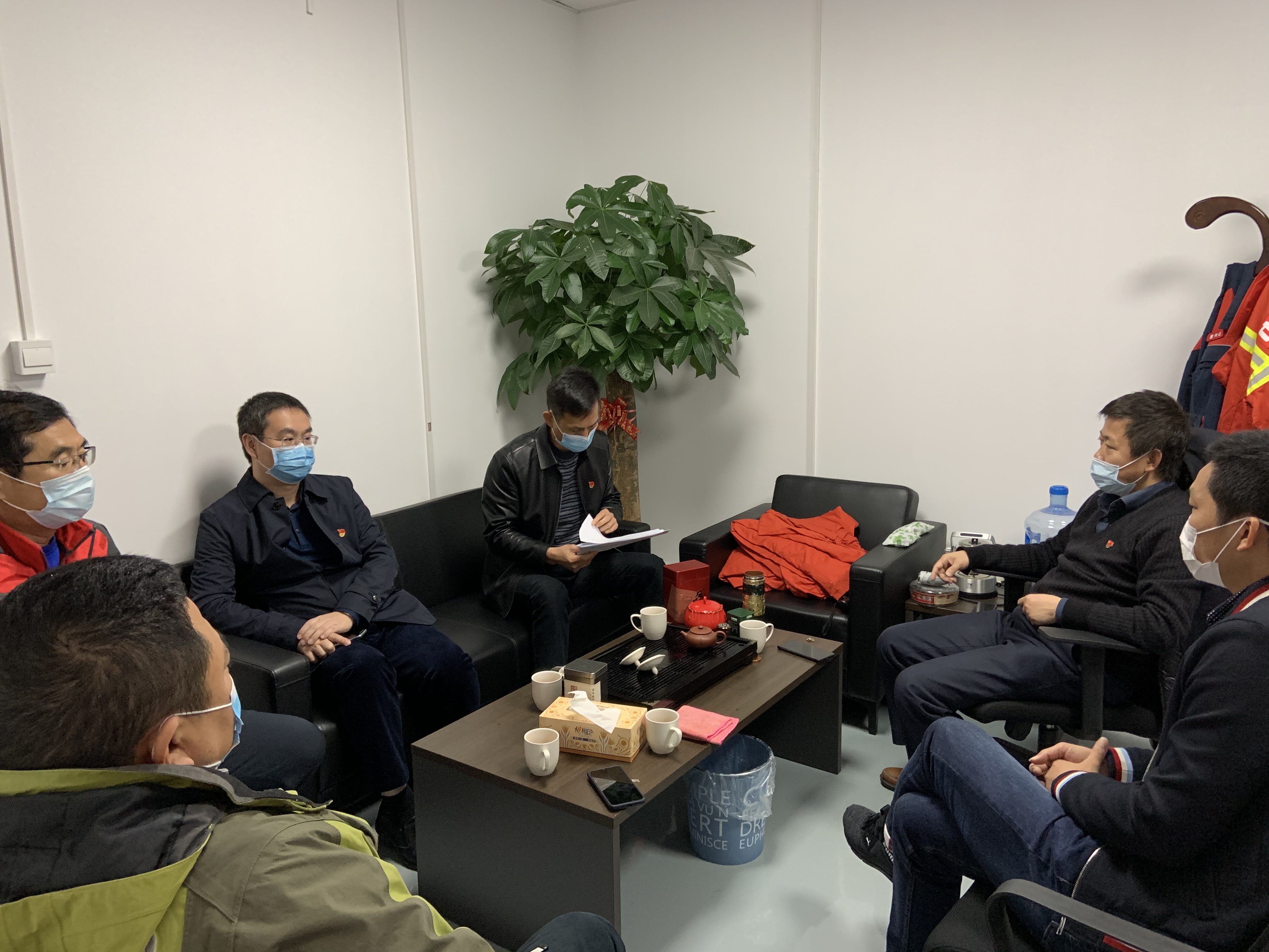 龙海——隆教乡：支部共建助力重点企业复工