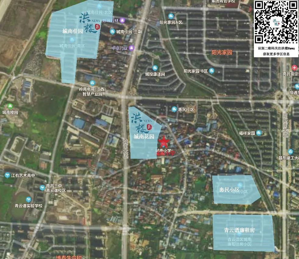 青云谱2023小学学区划分,青云谱师大附属博文学校学区划分