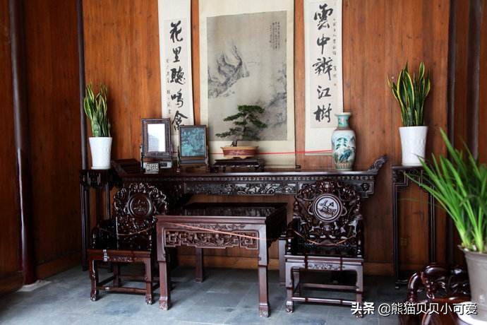 4.5米层高中式古典风格,中式古典风格装修效果图