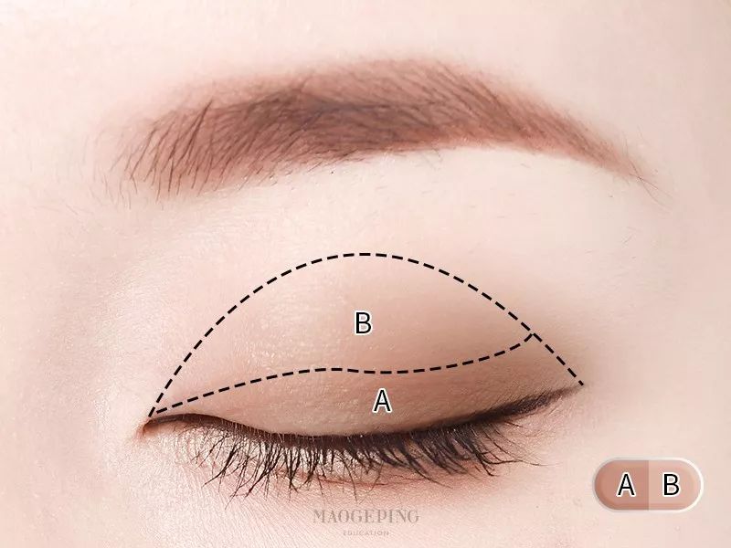 眼影的画法新手简单自然,眼线眼影的画法新手教程