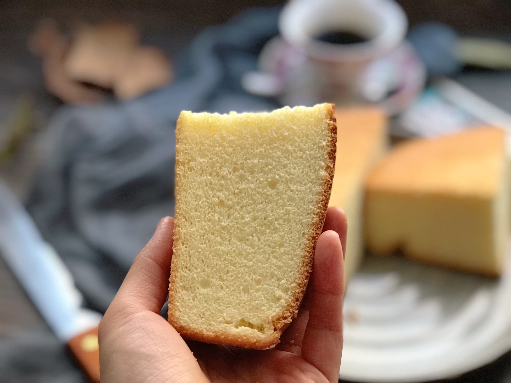 普通面粉在家自制蛋糕胚子教程,8寸生日蛋糕普通面粉制作教程