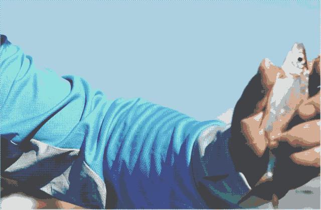 为钓鱼建房子,为了钓鱼在河边盖了房子