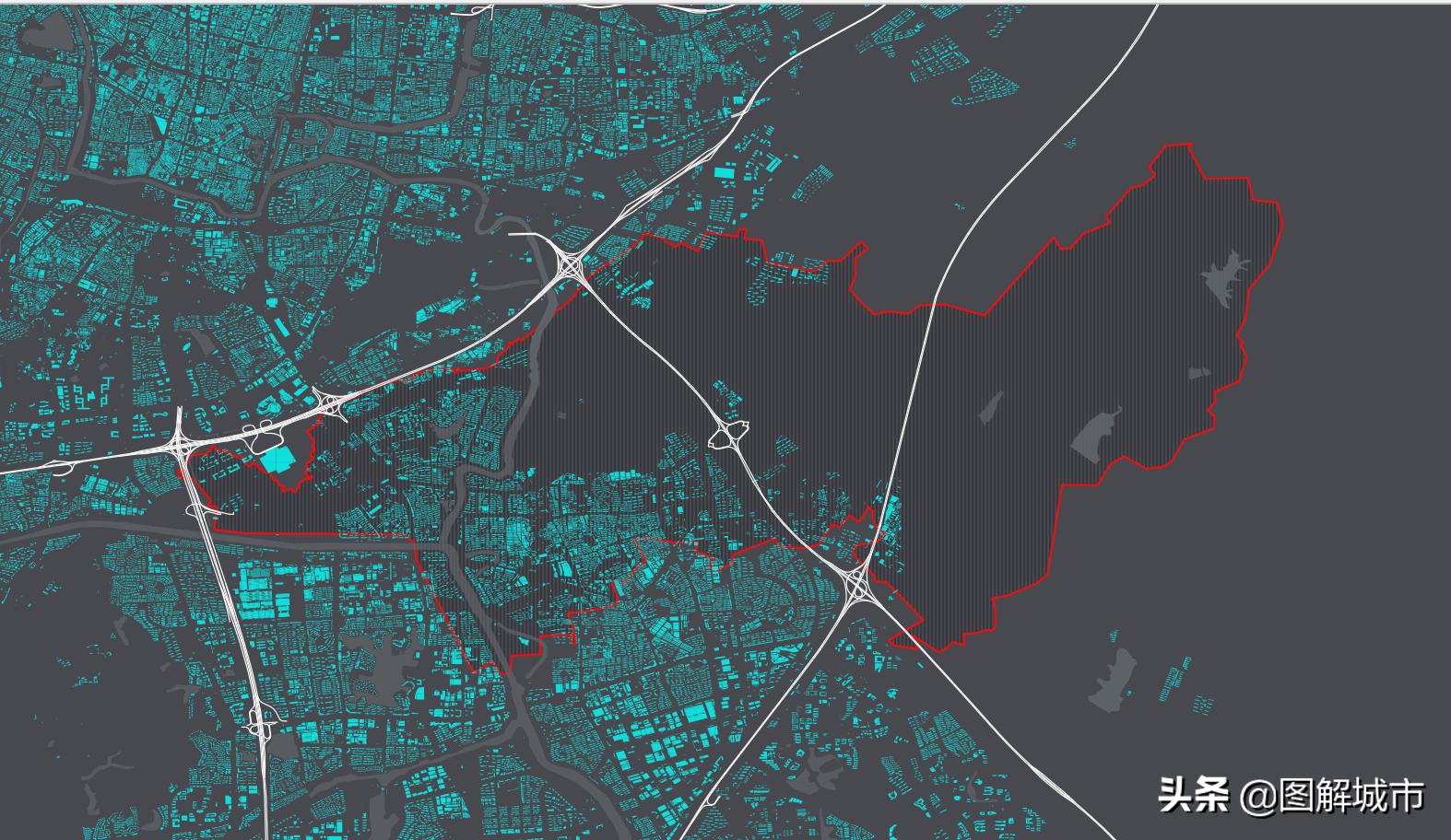 南京核心区板块图,南京东山板块图