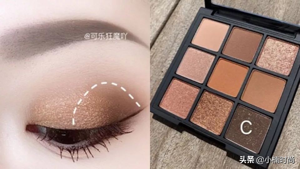 只有六种眼影的眼影盘怎么画眼影,最适合新手画眼影的日常眼影盘