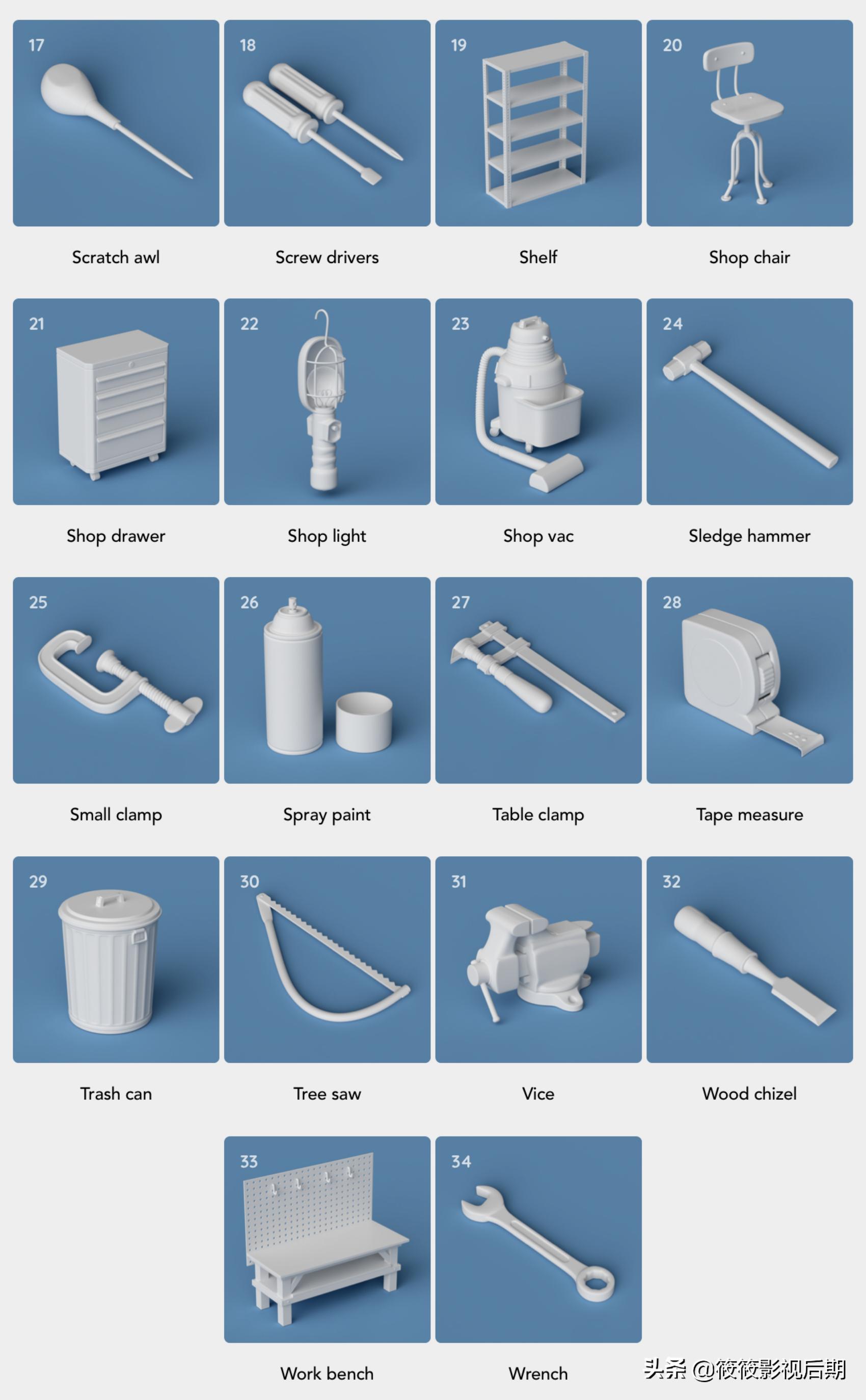 c4d模型库在哪下载,c4d多边形建模高清图