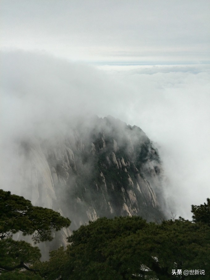 云雾缭绕的黄山真的很美,三上黄山