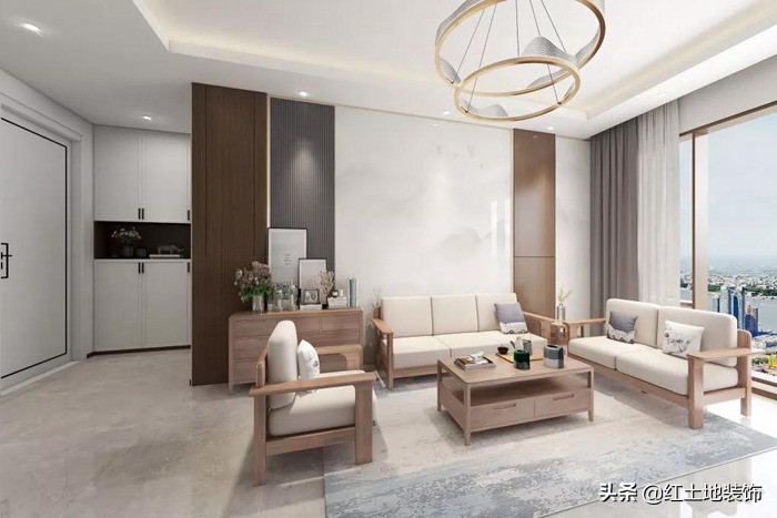 珠海实景中式风格装修设计,珠海新中式风格全屋设计