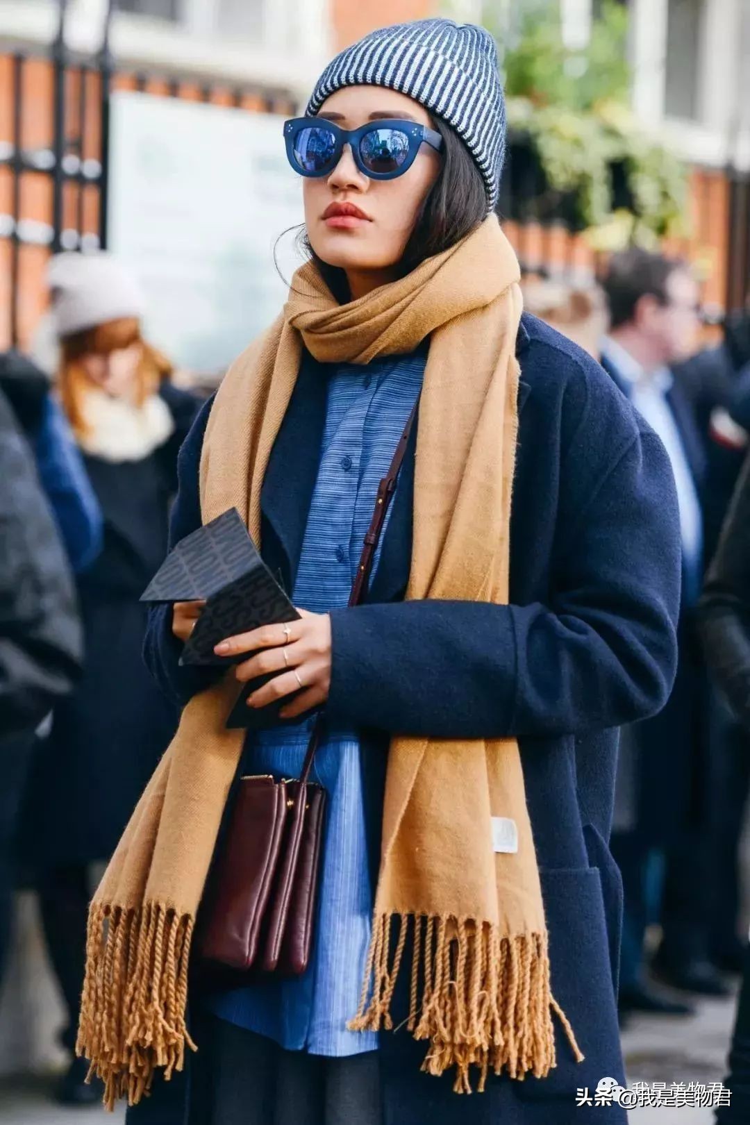 圆脸胖妹妹帽子显脸小推荐,买帽子宽和细哪种条纹显脸小