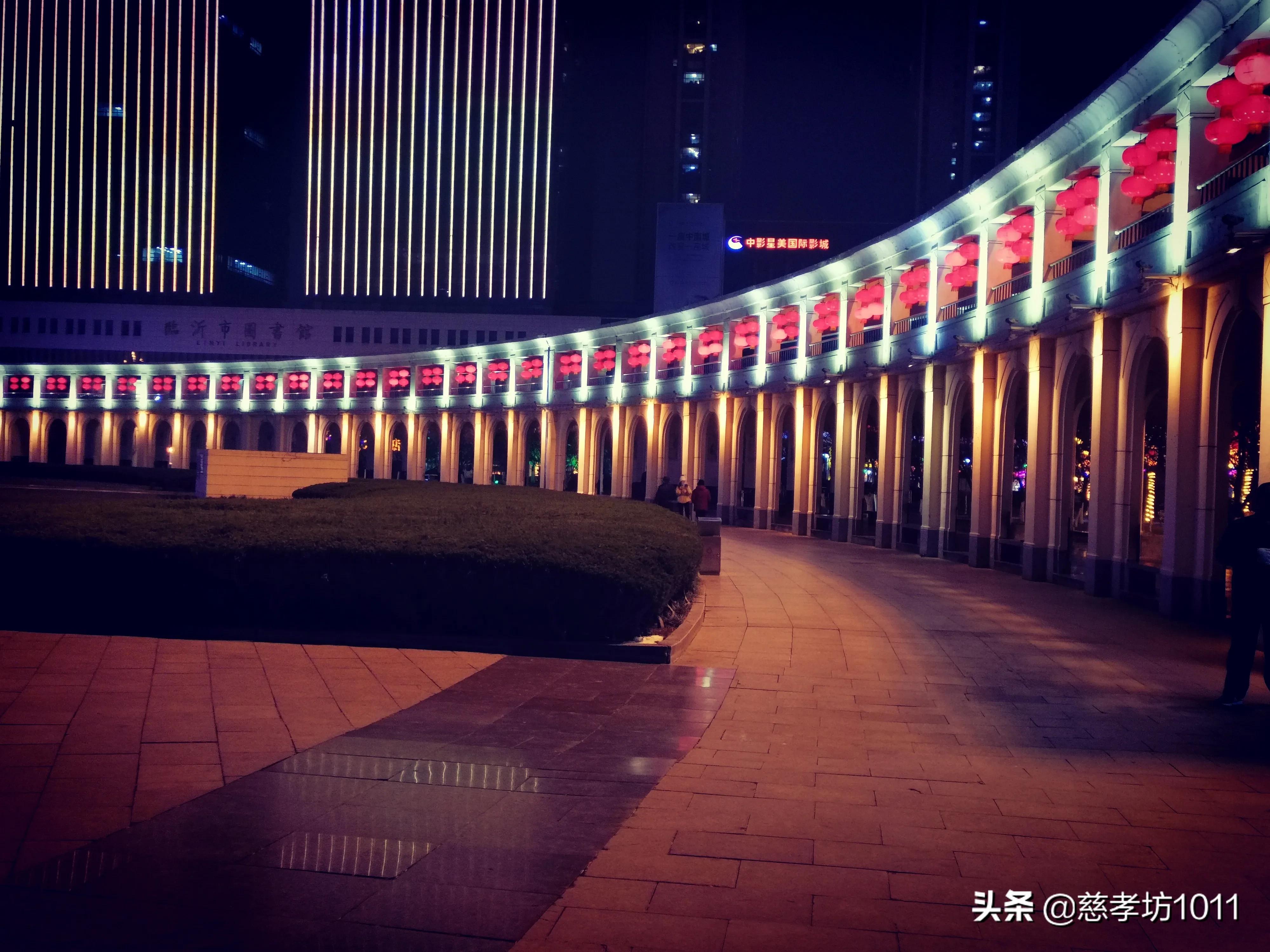 临沂旅游夜景景点大全,临沂元宵节夜景震撼视频