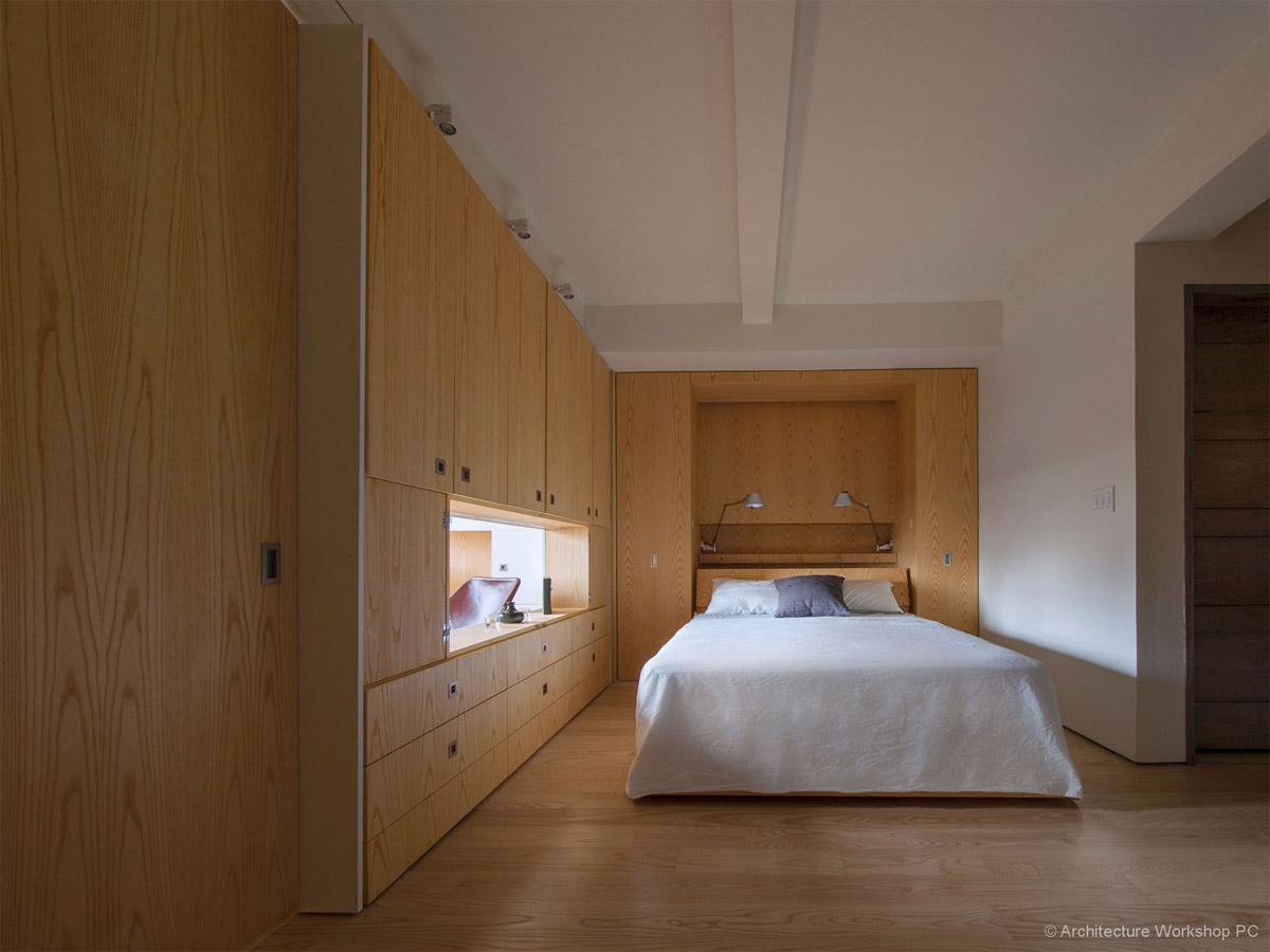 分割式衣柜小户型,卧室一分为二隔断衣柜带书柜两用