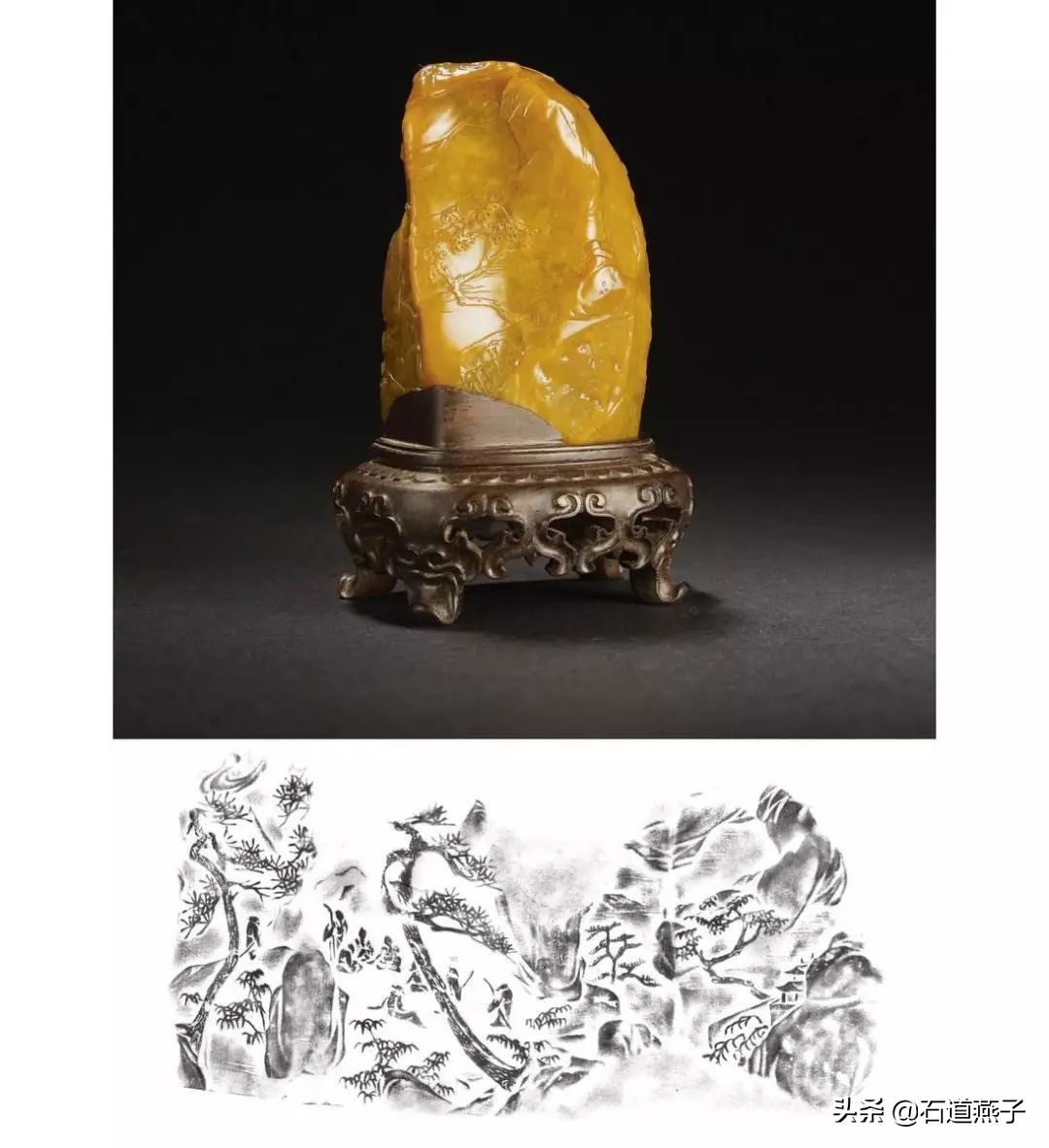 天价田黄石拍出史上最贵价格,田黄石每克3万真假田黄