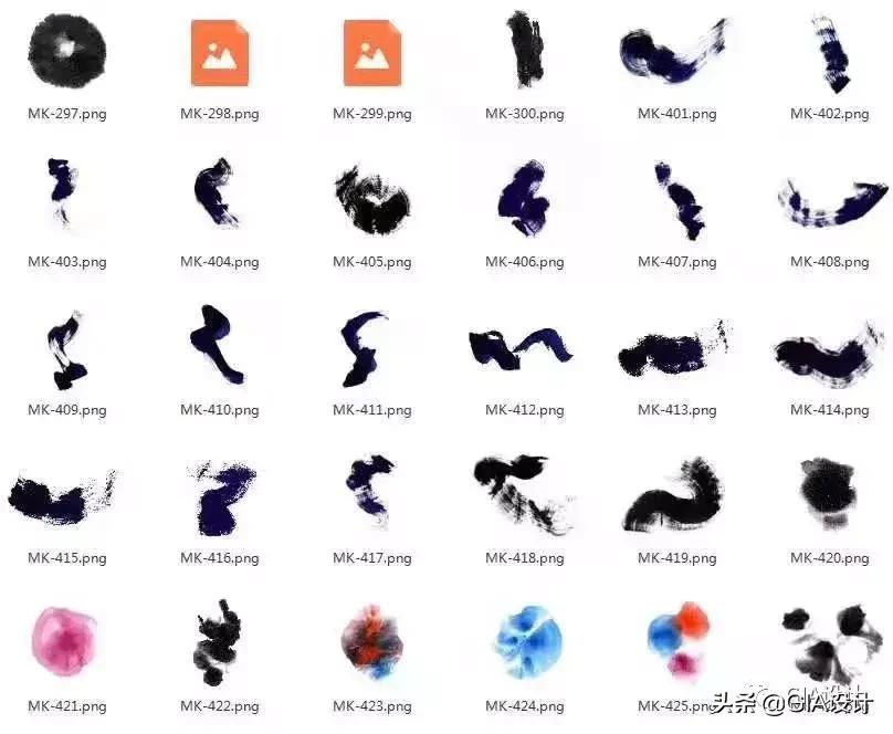 水墨风水海报手绘教程图片,水墨质感的中国风海报ps