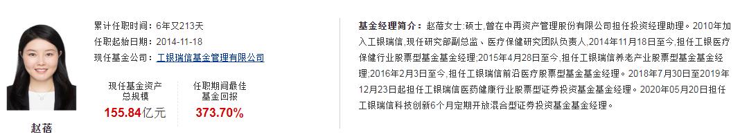 工银养老产业股票基金分析,工银瑞信养老基金赵蓓