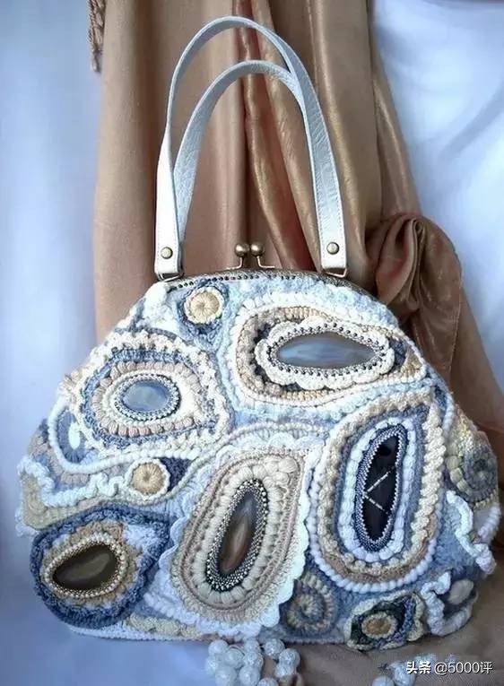 爱尔兰钩花包包,爱尔兰钩花包包图解