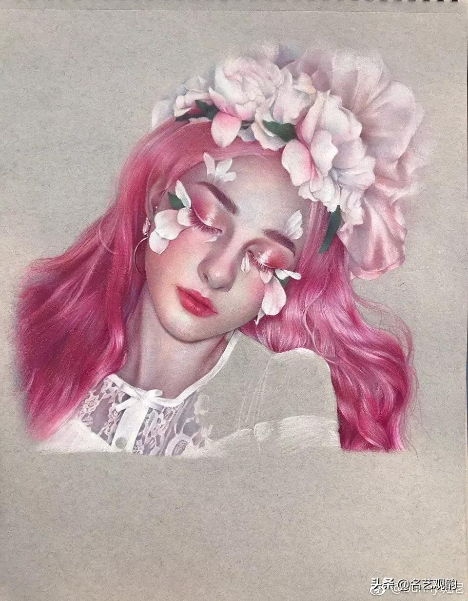 如何用彩铅画女天使男恶魔,用彩铅画动漫人物天使恶魔