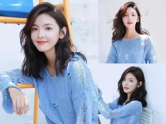 好看显瘦好打理的卷发,齐肩韩式水波纹卷发