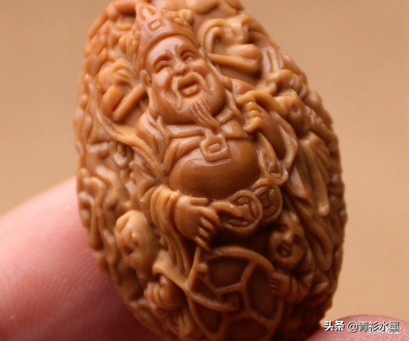 核雕艺术中的橄榄核是什么,橄榄核最好的核雕图片