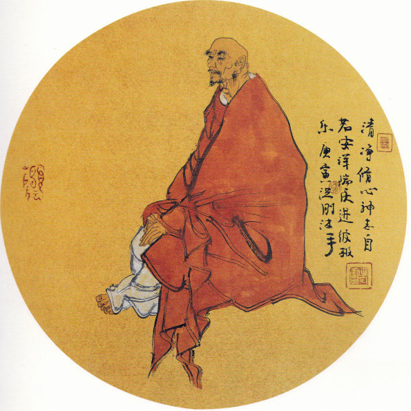 十八罗汉山水画欣赏,国画十八罗汉图片高清大图