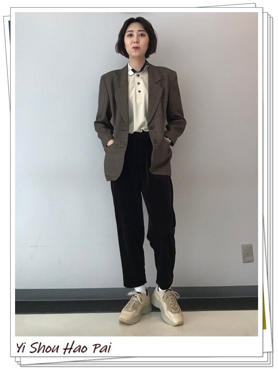 夏季运动服套装女新款休闲polo衫,女士穿polo衫怎么搭配