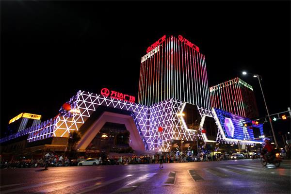 打造城市名片方案,县城商业步行街亮化设计