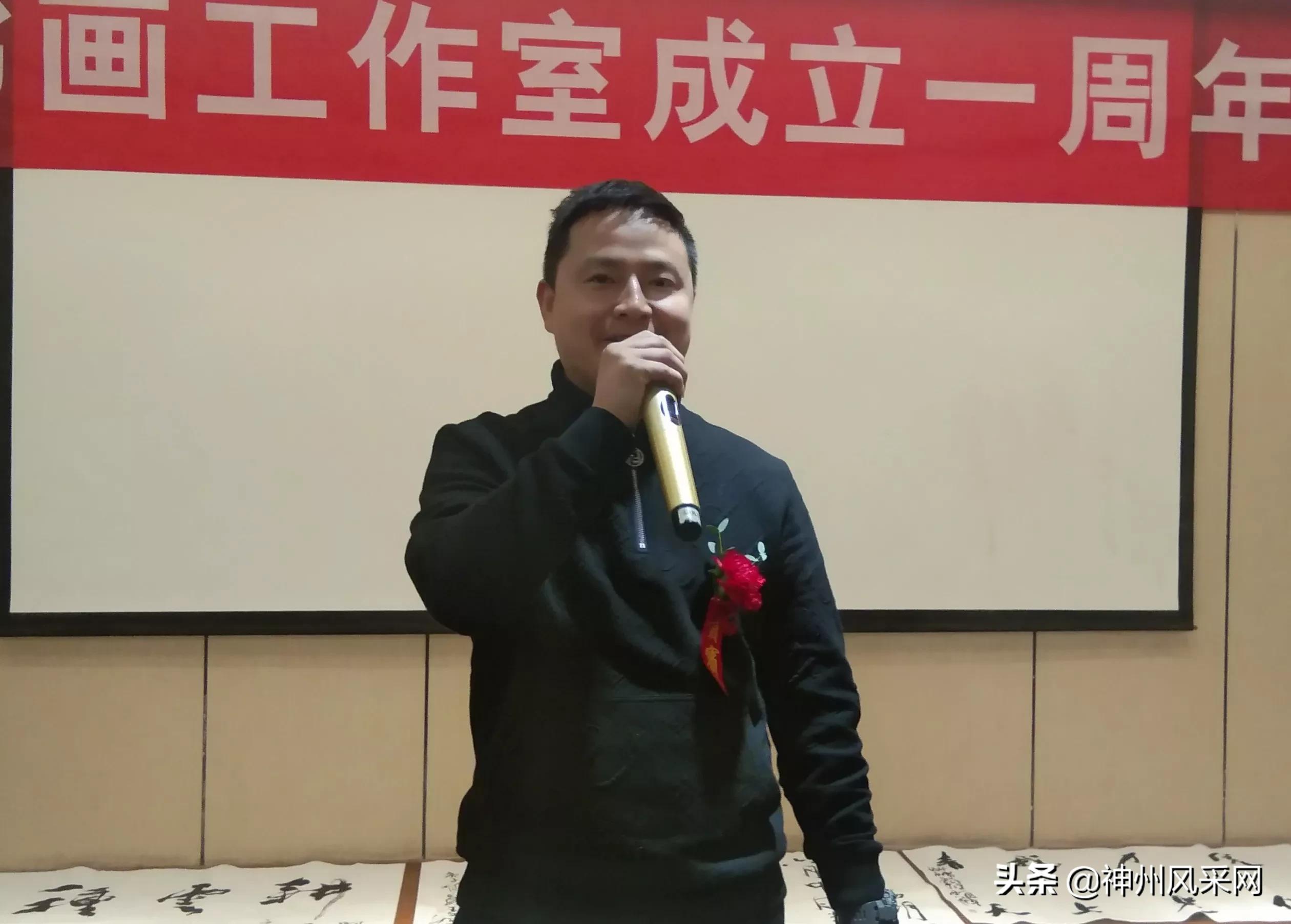 【神州头条】祁雷书画工作室一周年庆典座谈会在咸阳长安酒店举行
