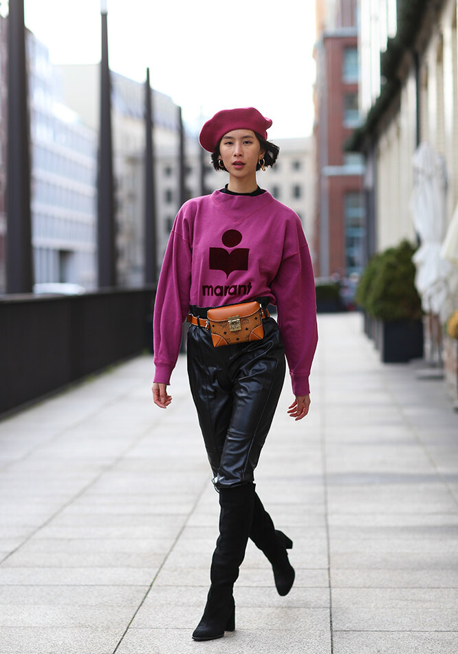 怎样佩戴贝雷帽好看,最纯正的法式配饰贝雷帽