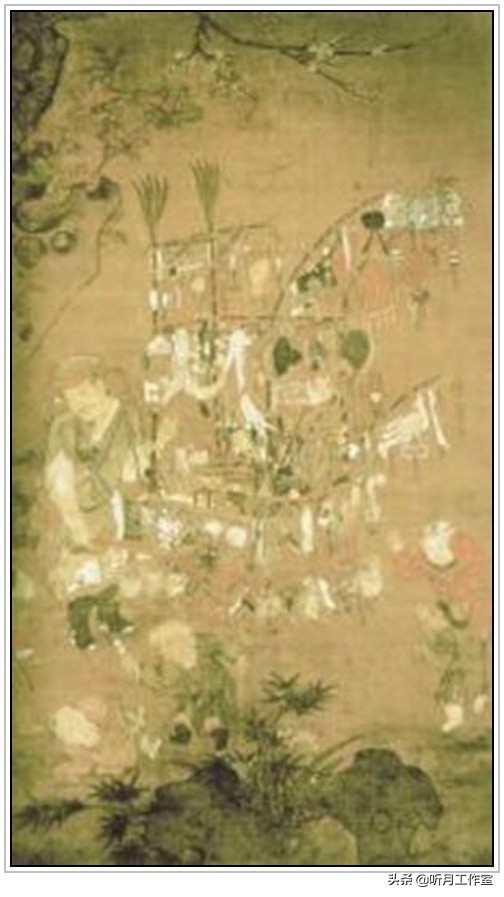 五牛图唐韩滉纯银纪念币2009,唐韩滉五牛图作品分析